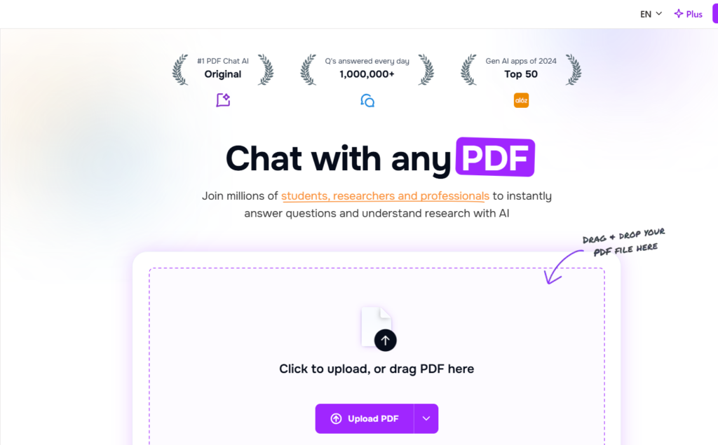 Just Ask Your PDF Any Questions! 5 Best Chat PDF Tools in 2025.