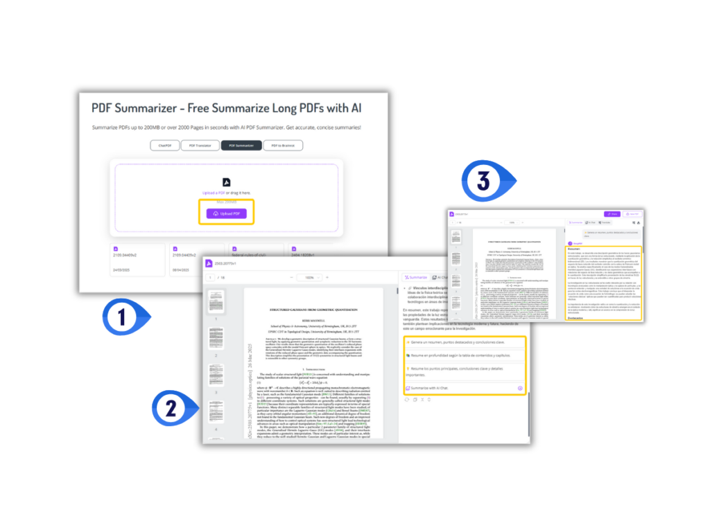 How to Summarize a PDF with DeepPDF