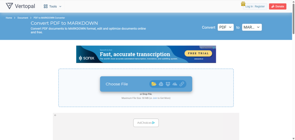 6. Vertopal – Multi-Platform Support with CLI Options
