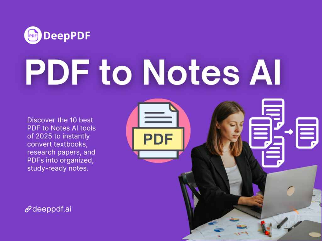 Top 10 PDF to Notes AI Tools in 2025 That Save You Hours of Study