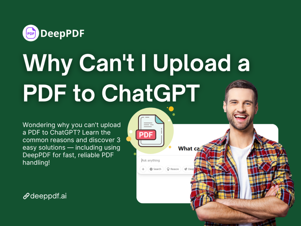 Why Can’t I Upload a PDF to ChatGPT? 3 Easy Ways to Fix!
