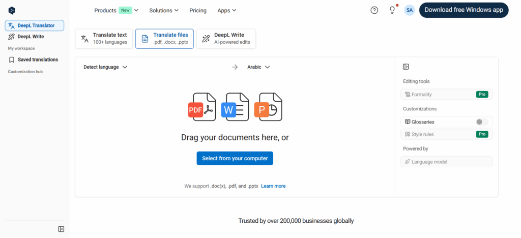 DeepL PDF Translator: Accuracy and Formatting Excellence