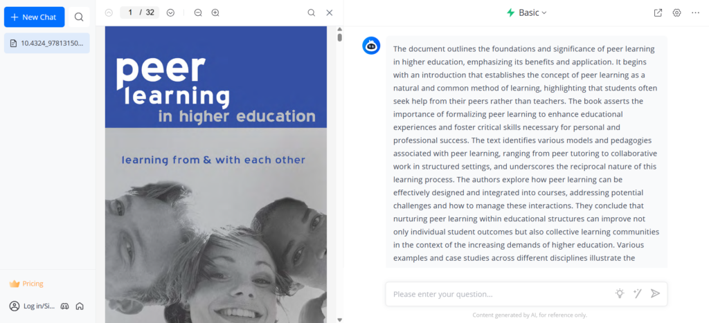 LightPDF – Comprehensive PDF Chat Solution