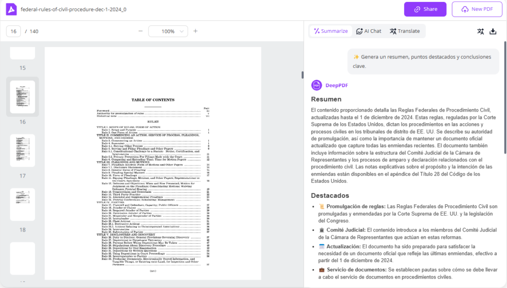 Benefits of Summarizing Large PDFs Online