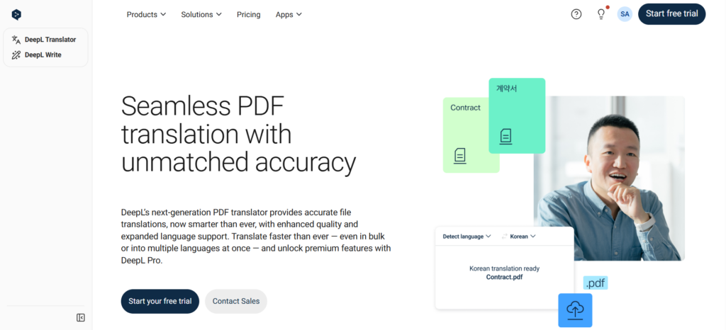 DeepL PDF Translator – High-Quality Academic Translations