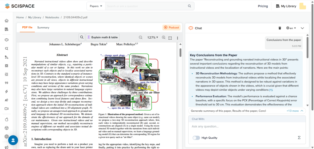 SciSpace – The Best PDF Analyzer for Academic and Scientific Papers