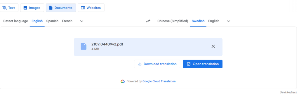 Google Translate – Free and Widely Used Solution