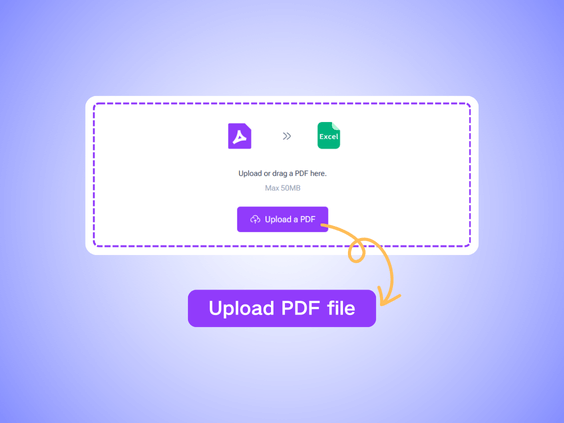 Step 1: Upload Your PDF File