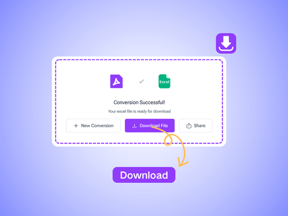 Step 3: Download Editable Excel