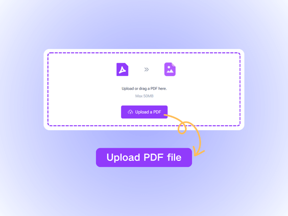 Step 1: Upload Your PDF File
