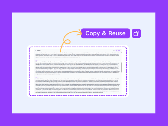 Step 3: Copy or Reuse Your Text