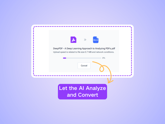 Step 2: Let the AI Analyze and Convert