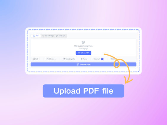 Step 1: Upload Your PDF File